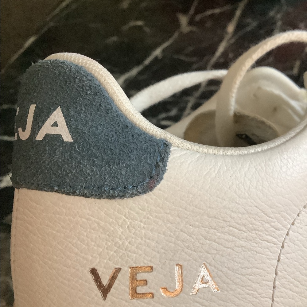 Vega campo white California leather men’s sneakers size 7 - Picture 7 of 11